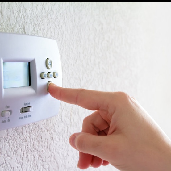 Adjusting newly installed thermostat